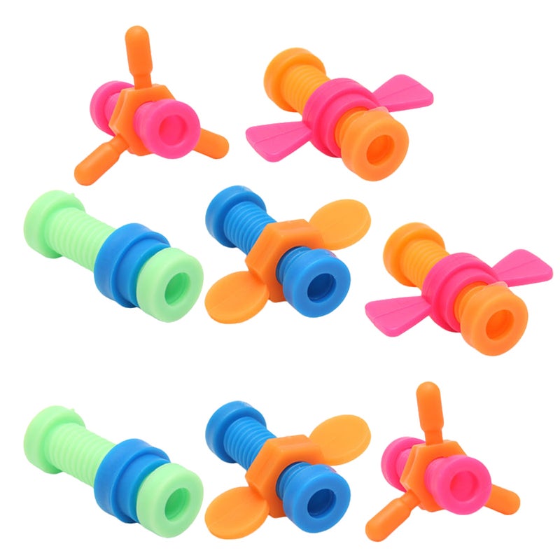 8pcs Colorful Toys Playthings (Random Color) - Image 3