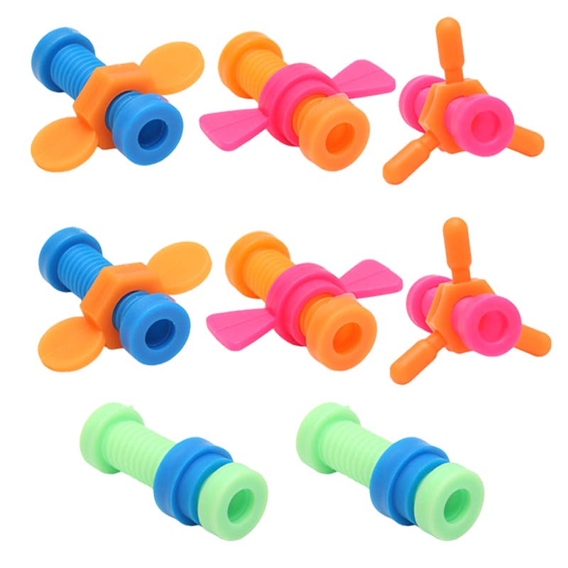 8pcs Colorful Toys Playthings (Random Color) - Image 4