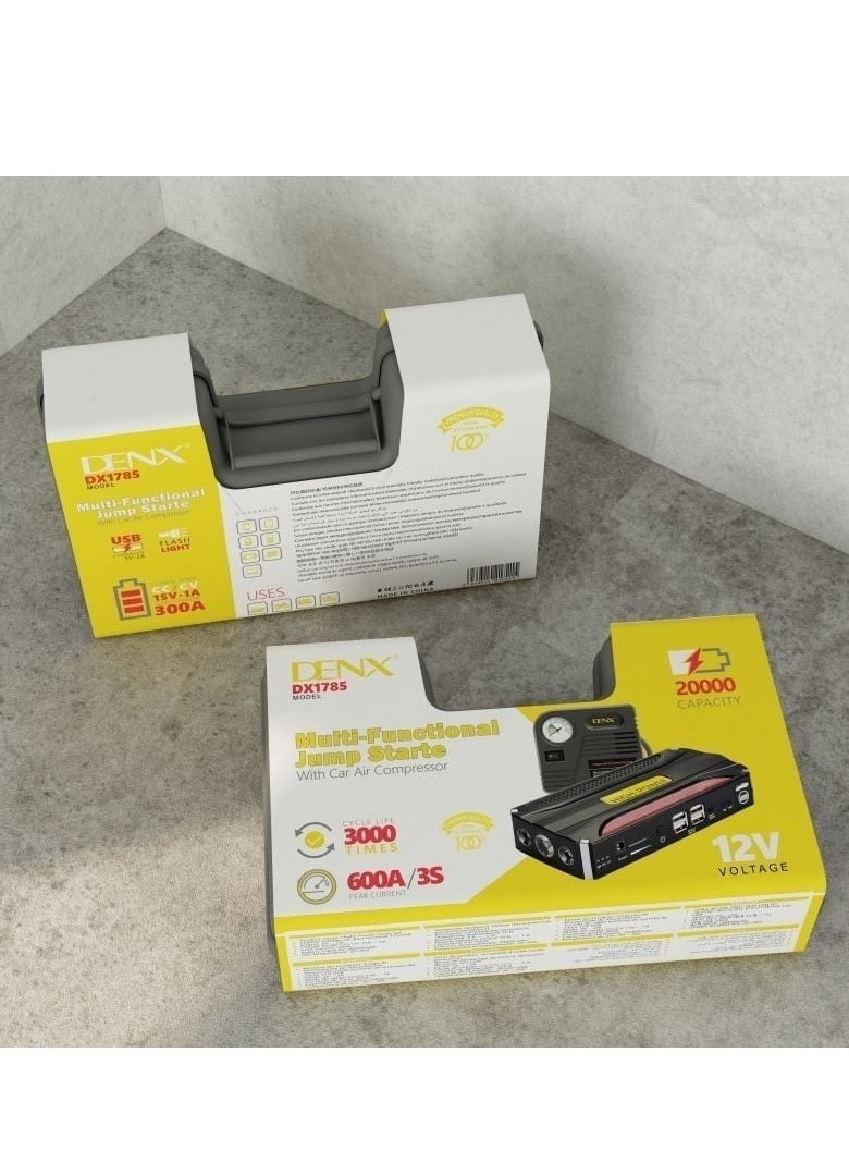 Denx Mobile car subscription battery equipped with a multi-use air blower  - Image 3