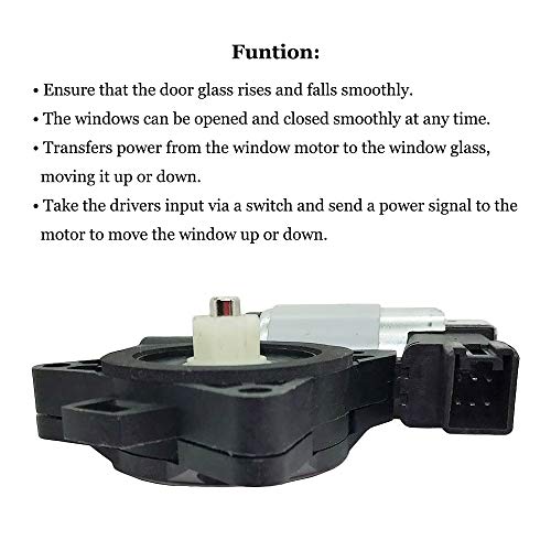 Syconeer Power Window Lift Motor for Mazda 3 5 6 CX-7 CX-9 RX-8 Replaces OE GJ6A5958XF G22C5958XC D6515958XB - Image 4