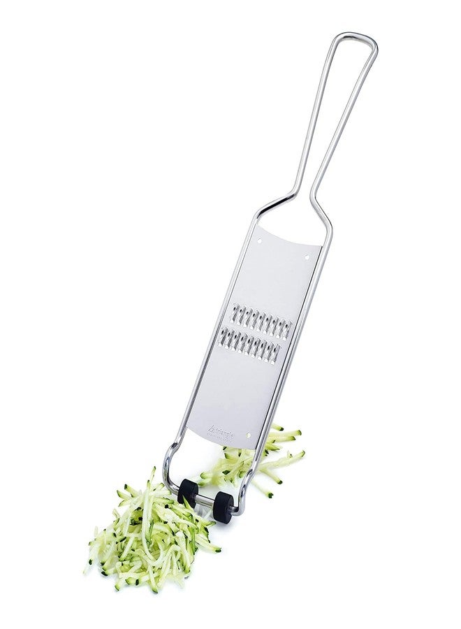 Triangle Julienne Grater with Removable Catcher - Ultra-Sharp Stainless Steel for Easy, Mess-Free Grating - Dishwasher Safe - Image 4