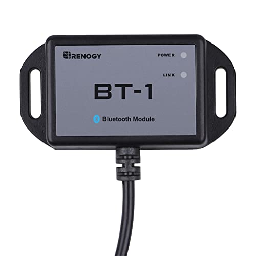Renogy Bluetooth Module RJ12 Communication Port Compatible Rover/Wanderer/Adventurer Charge Controllers, BT-1 RS232,Black - Image 4