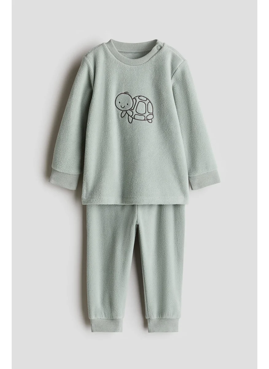 H&M Fleece Pyjamas