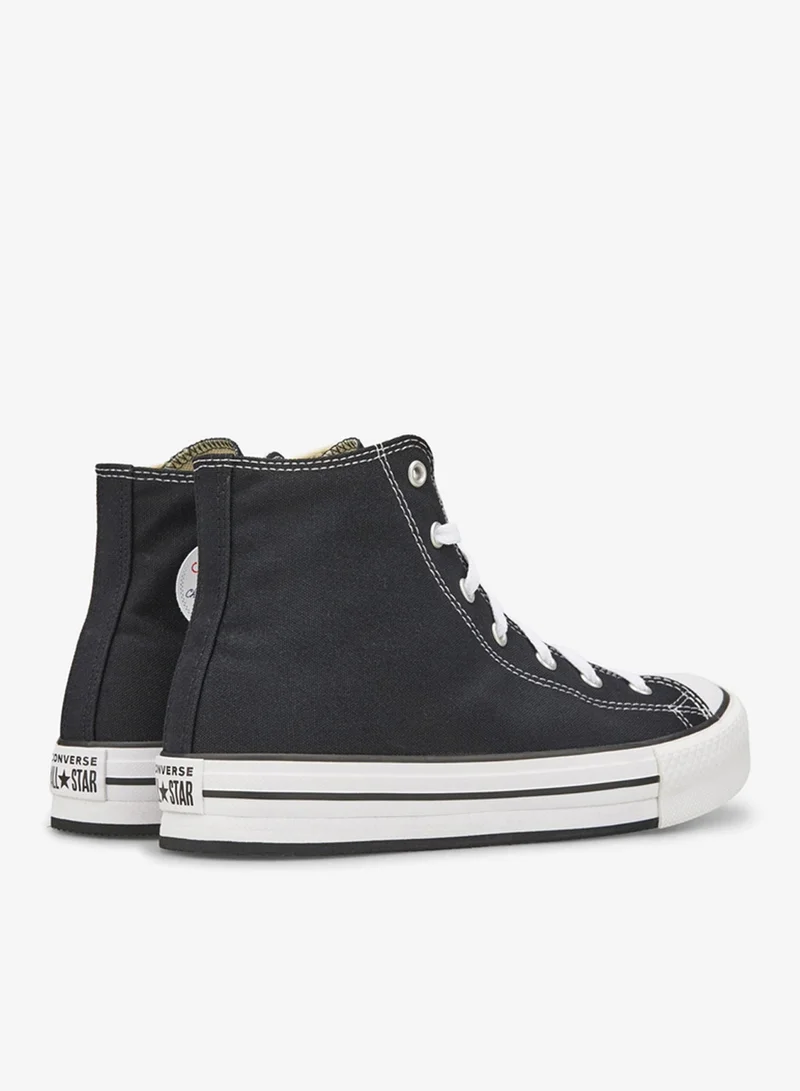 CONVERSE Black Kids' All Star Lift High Platform Unisex Shoe for Men | Best Price UAE