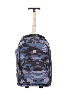 Wires 3 Piece Kids School Trolley Bag laptop compartment 2 Wheels With Lunch bag & Pencil Case  - Image 2