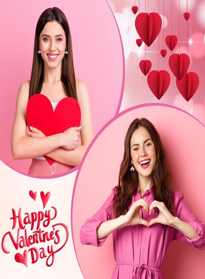 تونديامو أقراط تونديمو 36 زوجًا لعيد الحب للنساء، أقراط مرصعة، أقراط لطيفة على شكل وردة وقزم وقلب وحلوى وقوس قزح، هدية عيد الحب للنساء (متدلية) - Image 5