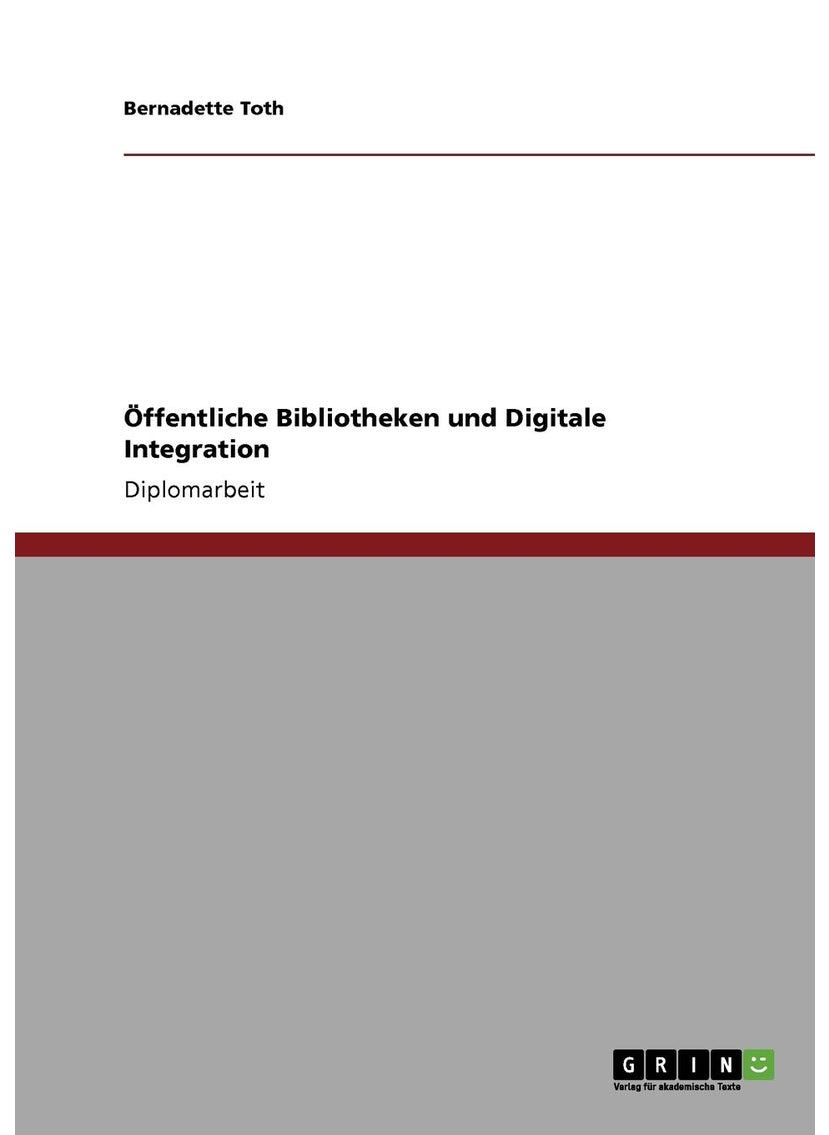 Öffentliche Bibliotheken und Digitale Integration 