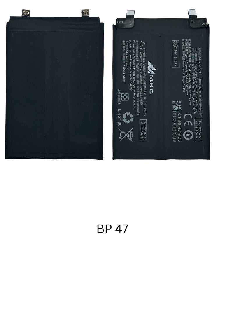 M.H.Q BP 47 Xiaomi Mi 11i (M2012K11G) / Mi Note 11 Pro Plus (M2102K1G) Battery High Quality  - Image 3