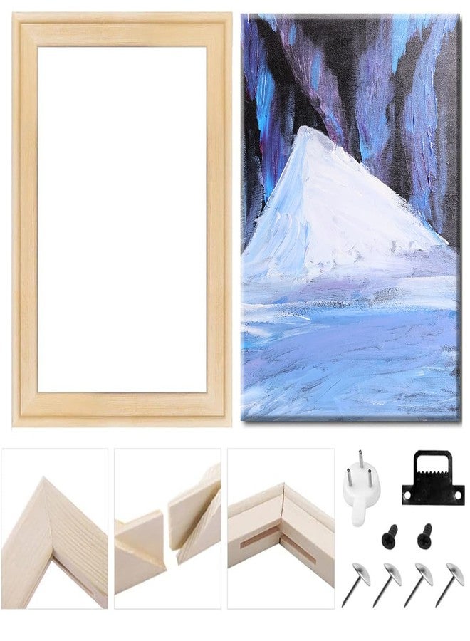 ECYC 30x40cm Wood Canvas Frames Kit, Removable Wooden Canvas Frames DIY Wood Canvas Stretcher Bars Kits for Prints, Oil Paintings, Digital Paintings and Posters - Image 5
