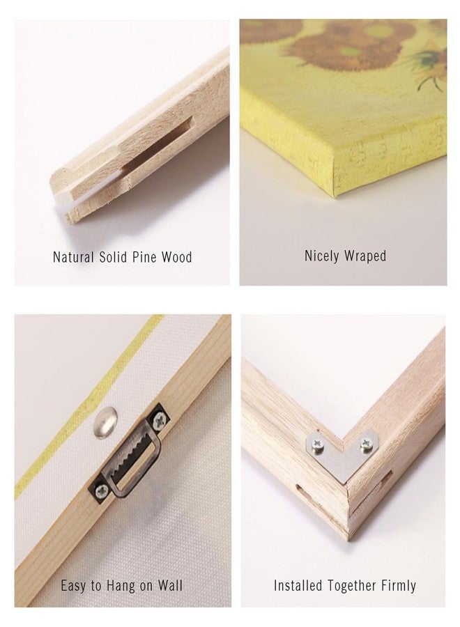 ECYC 30x40cm Wood Canvas Frames Kit, Removable Wooden Canvas Frames DIY Wood Canvas Stretcher Bars Kits for Prints, Oil Paintings, Digital Paintings and Posters - Image 3