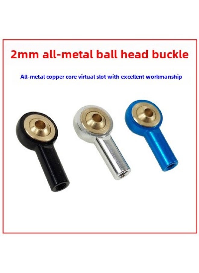 Universal Ball Buckle Metal Push-pull Rod Model Robot Aircraft Model Car Model Servo Steering Gear Toy Accessories-Color:M2  - Image 3