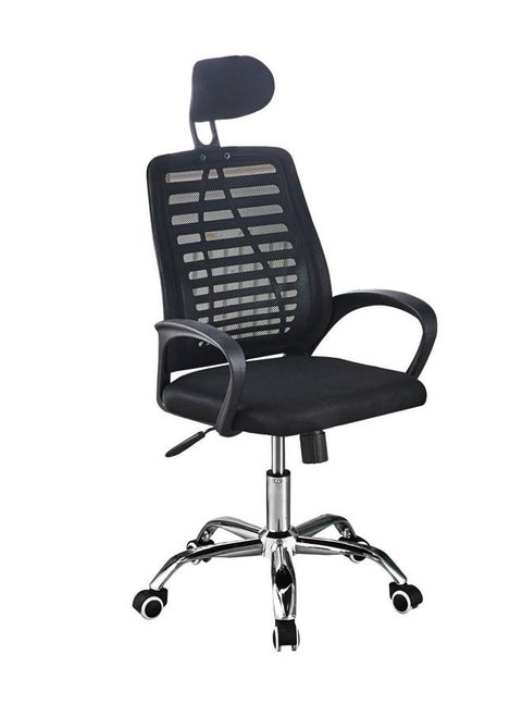 Modern Durable Ergonomically Backrest Designed Swivel Movable and Height Adjustable Office Chair with Headrest Gaming Chair 47.5x48x123 cm