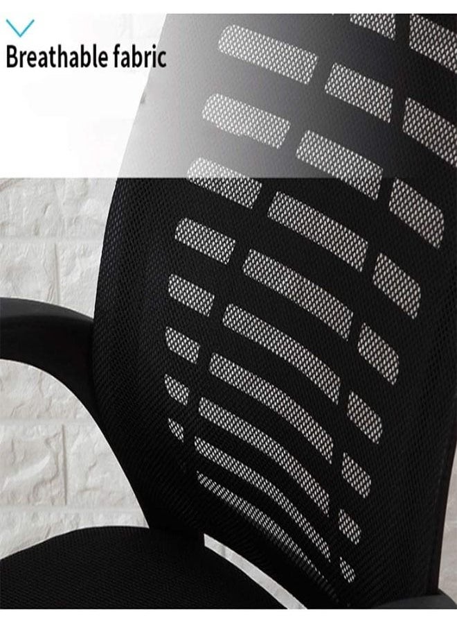 C&C Home - Modern Durable Ergonomically Backrest Designed Swivel Movable and Height Adjustable Office Chair with Headrest Gaming Chair 47.5x48x123 cm - Image 1