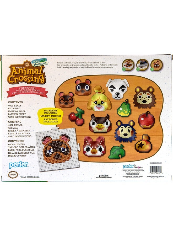 Perler 80-54498 Animal Crossing Deluxe Box Fuse Bead Kit for Kids and Adults, Pattern Sizes Vary, Multicolor, 4004pcs - Image 2