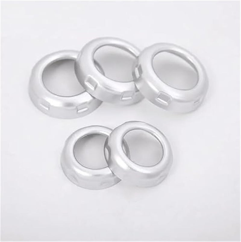 Wivplex Chrome AC Knob Cover for Freelander 2 - Image 2