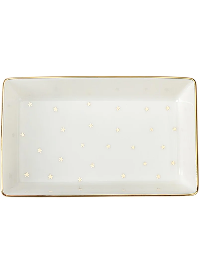 Porland Forest Breakfast & Appetizer Plate 8X14CM 04LFH000585