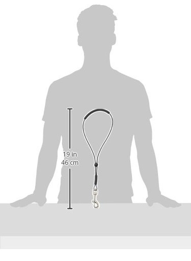 Top Performance Cable Grooming Loop - Ultra-Tough and Durable Loops to Safely Secure Dogs on Tabletops While Grooming, 19" Black - Image 3