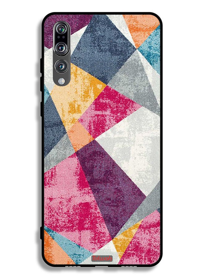 Tolwak Huawei P20 Pro Protective Case Cover Paint Pattern - Image 2
