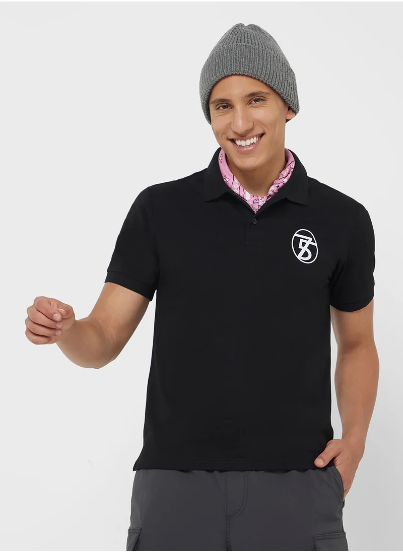 سفنتي فايف Casual Polo Shirt