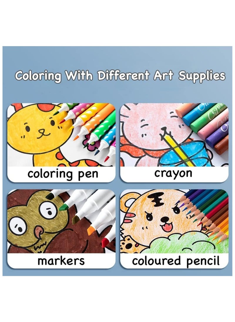 Chocisong 300X30cm Children's Drawing Paper Roll, Coloring Paper Roll for Kids, Large Coloring Poster for Toddlers, Stickable Drawing Paper Roll, DIY Painting Ideal Gift for Class Home Birthday Party  - Image 3