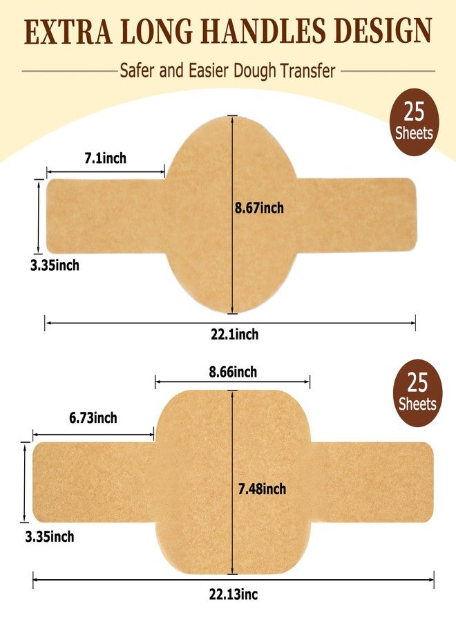 BlissBoard Sourdough Parchment Paper for Dutch Oven, BlissBoard Bread Sling, 8" Round Parchment Paper with Long Handles for Loaf Pan, Easy-Lift, Non-Stick, Odor-Free, 50 Sheets for Sourdough or Cake Baking - Image 4