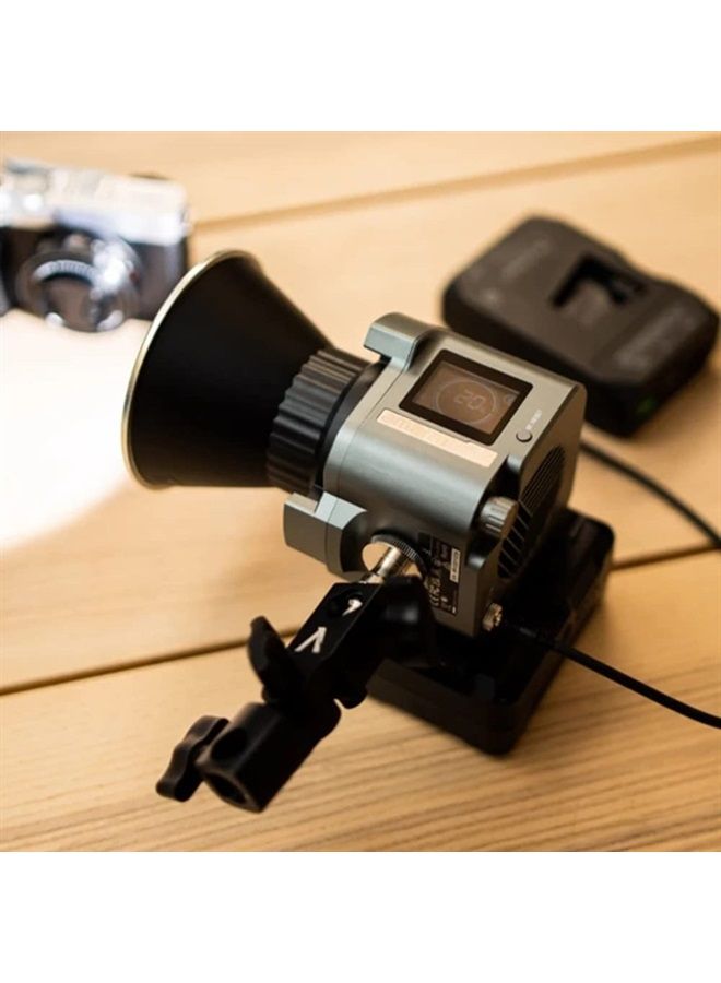 Aputure Amaran 60D S,Amaran 60D COB Daylight LED Video Light,65W 5600k Bluetooth App Control 8 Built-in Lighting Effects DC/AC Power Supply - Image 5