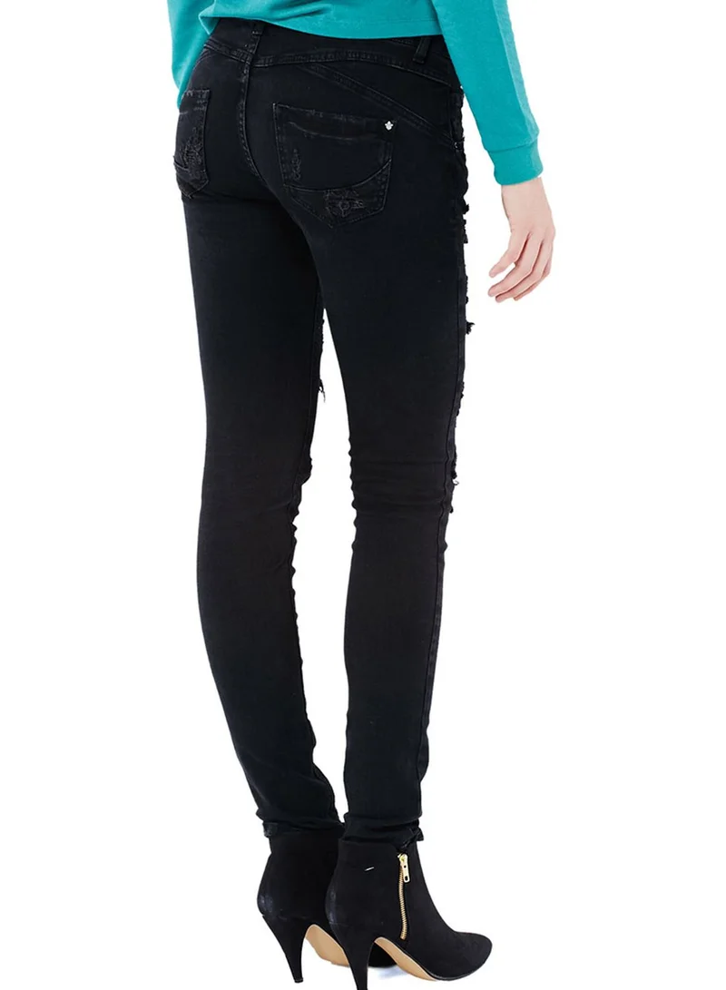 VERO MODA Gambler Lace Regular Jeans