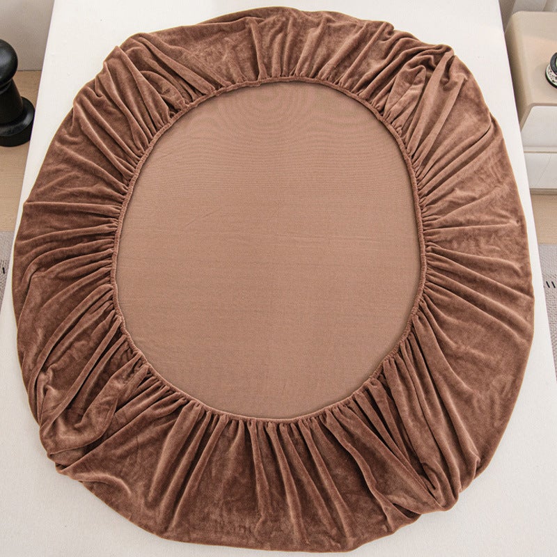 Thick Flannel Fitted Sheet, Upgraded Fleece Mattress Protector - Image 4