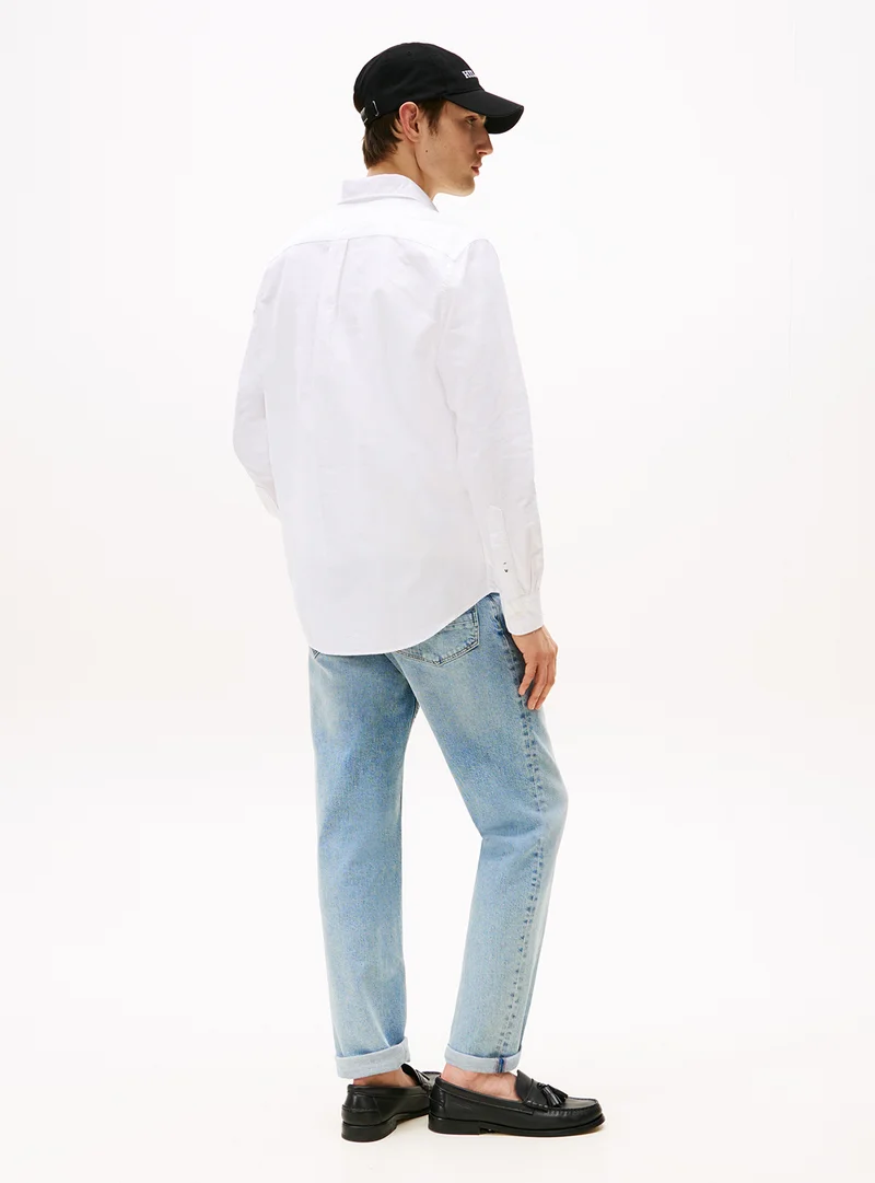 TOMMY HILFIGER Regular Fit Flag Embroidery Oxford Shirt