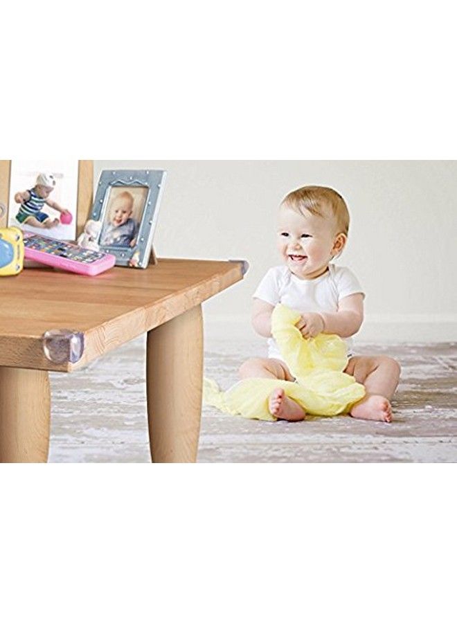 Iktu Baby Safety Corner Guards Infant Bumpers Edge Corner Guards Table Safety Guard Protector Clear Soft Corner Cushions (24 Pieces) - Image 4