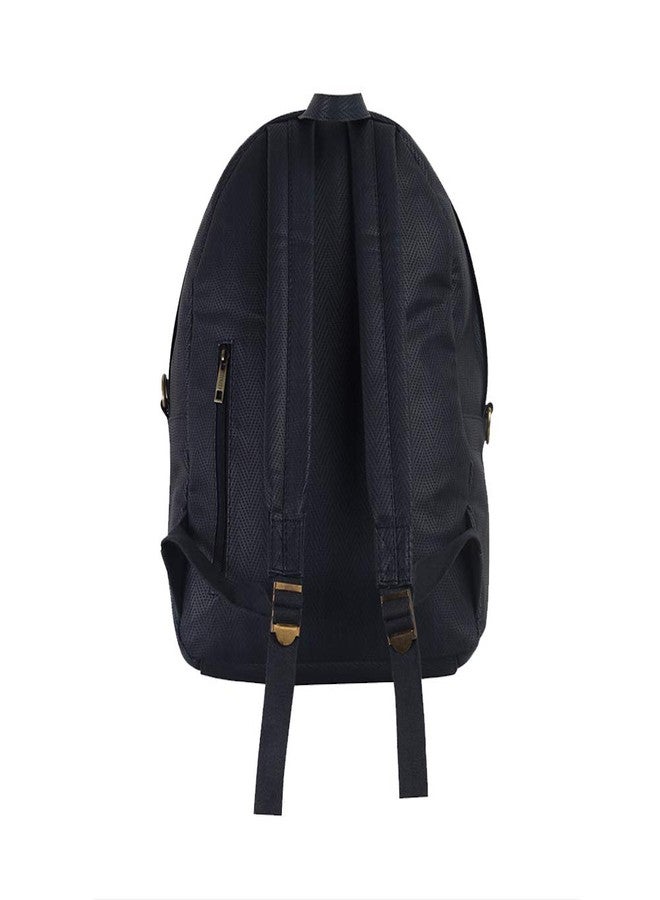 Strutt 20 Ltrs Light Weight Weaved Blue Casual Backpack/Buddy Pack - Image 4