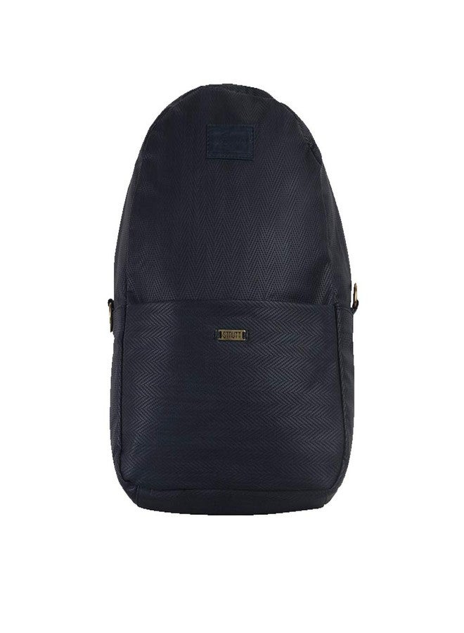 Strutt 20 Ltrs Light Weight Weaved Blue Casual Backpack/Buddy Pack - Image 1