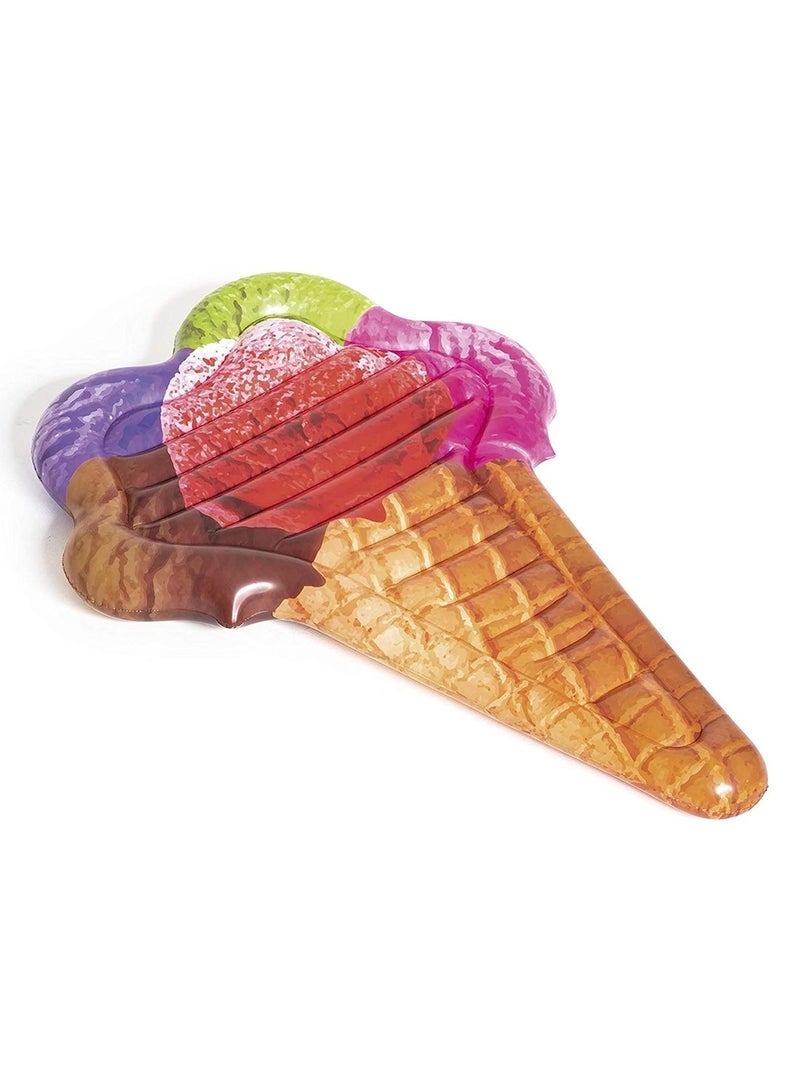 Bestway Bestway - Air Mattress Waffle Ice Cream 188x130 cm - 43183  - Image 1
