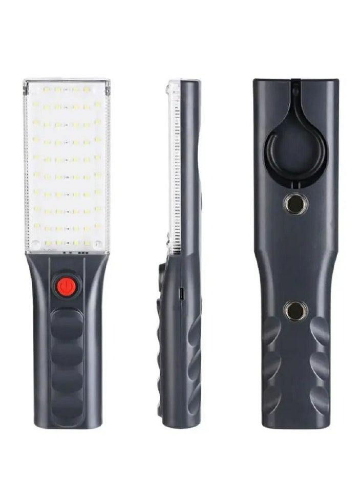 Generic LED Worklight Rechargeable Torch with Hook White Lamp  - Image 3
