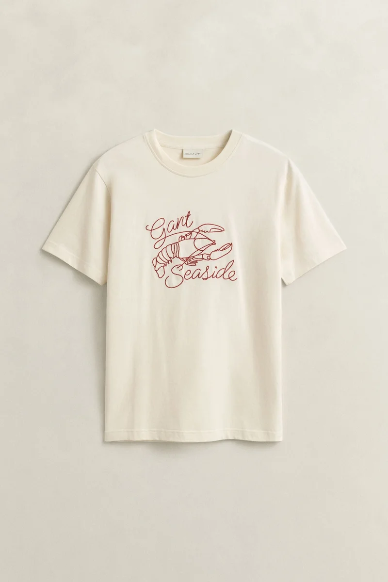 GANT  Graphic Short Sleeve Tshirt for Men | Best Price UAE