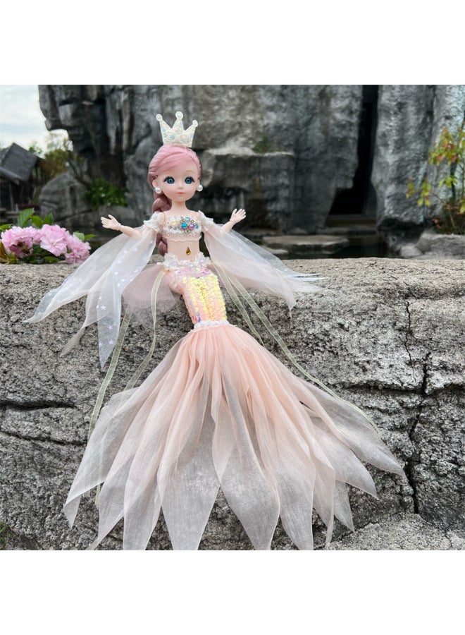 Colorful Mermaid Doll Girl Toy Princess Children's Birthday Gift Doll Doll Doll Play Home