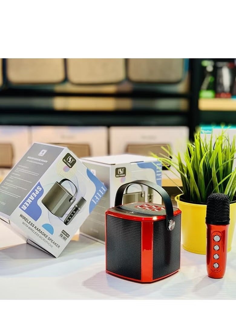 JAJEEK "Bluetooth Karaoke Speaker for Kids & Family | Professional Microphone with Built-In PA System | Portable Outdoor Singing Speaker | Ideal for Karaoke Parties, Home Entertainment, Outdoor Events, & Kids Singing Fun" - Image 4