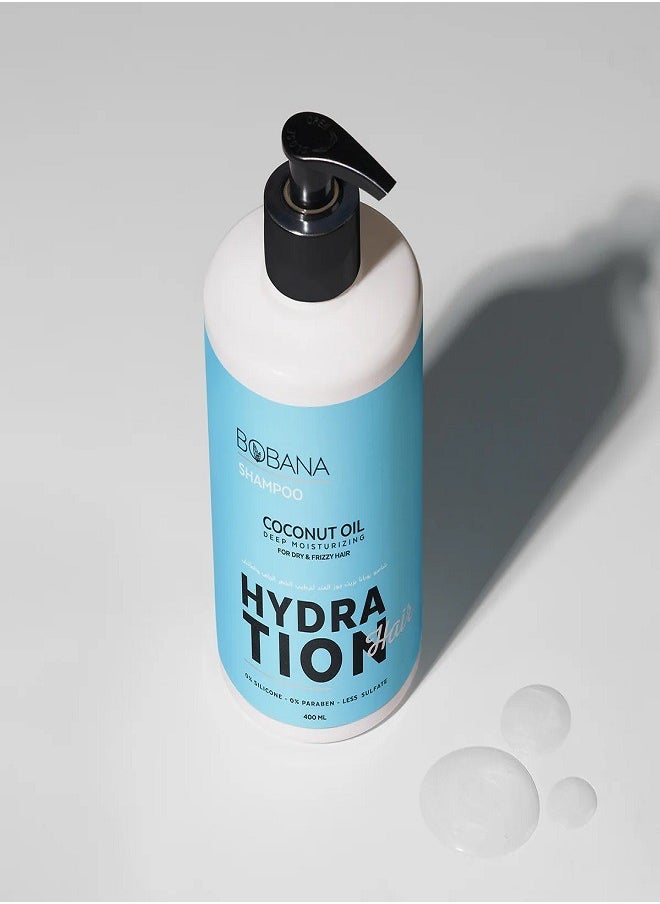 BOBANA - Shampoo with Coconut Oil 400ml - Image 1