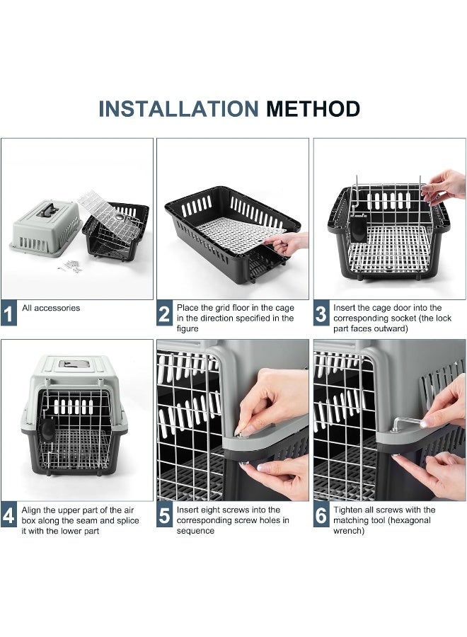 Portable Hard Sided Pet Carrier
