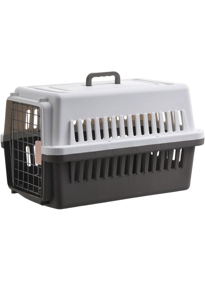 SKY-TOUCH - Portable Hard Sided Pet Carrier Carry Breathable Crate Puppy Cage Tote Transport Box Travel Kennel for Cats, Kitten,Dog,Trips Outdoor, Safety closure system - Image 1