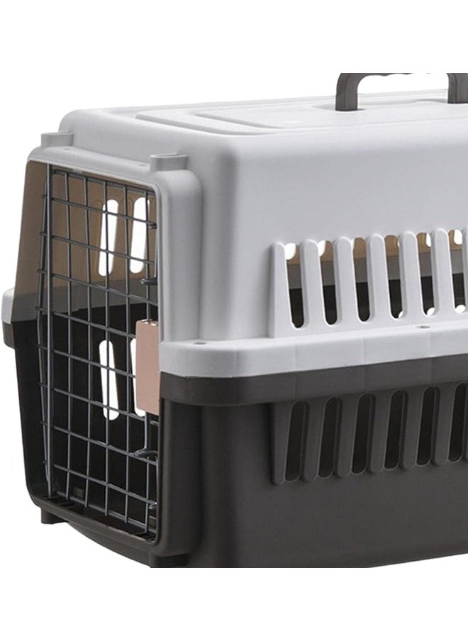 SKY-TOUCH - Portable Hard Sided Pet Carrier Carry Breathable Crate Puppy Cage Tote Transport Box Travel Kennel for Cats, Kitten,Dog,Trips Outdoor, Safety closure system - Image 1