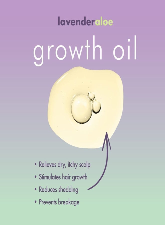 EDEN BodyWorks Lavender Aloe Hair Growth Oil (4 oz) - Vegan Scalp Treatment to Reduce Breakage & Stimulate Healthy Growth - Image 3