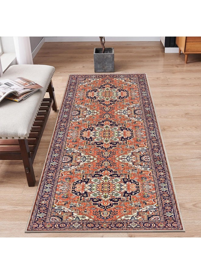 آنا سجادة مدخل بوهيمية طويلة - 60*160 سم ماصة للماء لمناطق الدخول والحمام