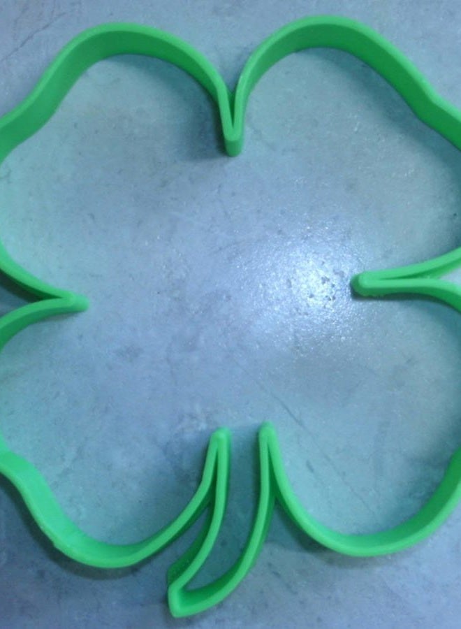 YNGLLC 4-H LEAF CLOVER LUCKY 4 PLEDGE HEAD HEART HEALTH HANDS COMMUNITY LOGO EMBLEM YOUTH ORGANIZATION SPECIAL OCCASION COOKIE CUTTER BAKING TOOL 3D PRINTED MADE IN USA PR2436 - Image 4