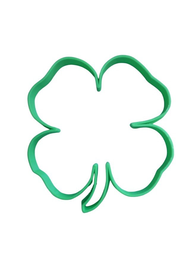 YNGLLC 4-H LEAF CLOVER LUCKY 4 PLEDGE HEAD HEART HEALTH HANDS COMMUNITY LOGO EMBLEM YOUTH ORGANIZATION SPECIAL OCCASION COOKIE CUTTER BAKING TOOL 3D PRINTED MADE IN USA PR2436 - Image 1