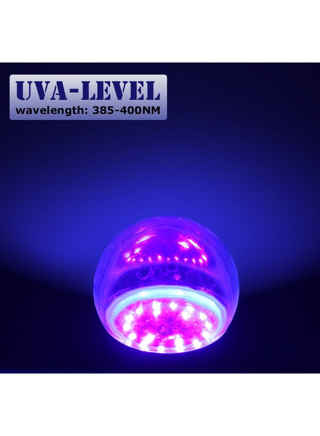 Loquat 9W LED UV Bulb - 2piece White 13.00 x 6.20 x 6.20centimeter - Image 3