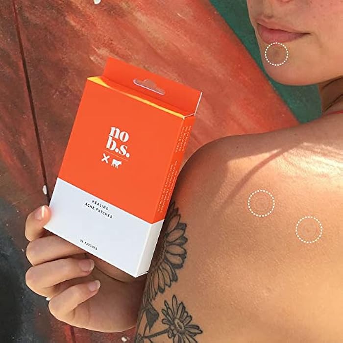 NO B. S. NO BAD STUFF No Bad Stuff - Healing Acne Patches with Hydrocolloid, Waterproof, Invisible Pimple Patches, Wear Under Makeup & Sunscreen, Acne Skin Care for Women & Men, Spot Patches for Pimples, 72 CT - Image 4