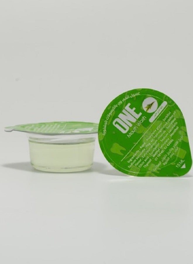 وان غسول الفم ون بنكهه الشاي الاخضر 20 كبسوله 15X مل - Image 2