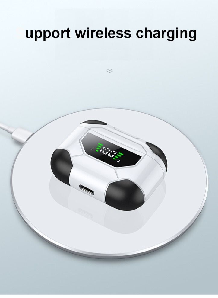 NIBEMINENT Mini Sports Wireless Bluetooth Headset Charging Large Screen Display  - Image 4