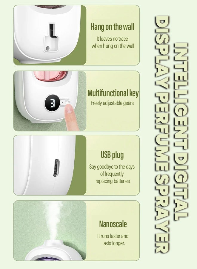 Ultrasonic Essential Oil Diffuser with Smart Digital Display – 4 Timer Settings & 3 Mist Modes, Night Light & Quiet Operation | Safe for Babies & Pregnancy, Relaxing Aromatherapy Gift"  - Image 4
